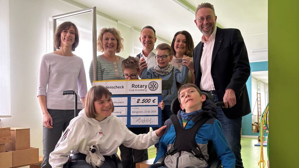 2025: Spende Rotary Kronberg